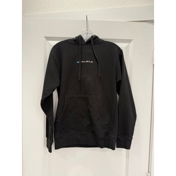 Voight by Valentina Black Hoodie Women Cum First Size S - Picture 2 of 5